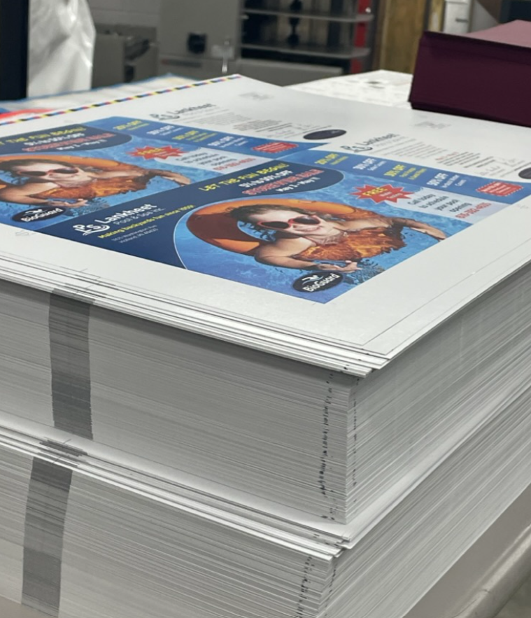 Holland MI print shop Schreur Printing producing custom direct mail advertisements