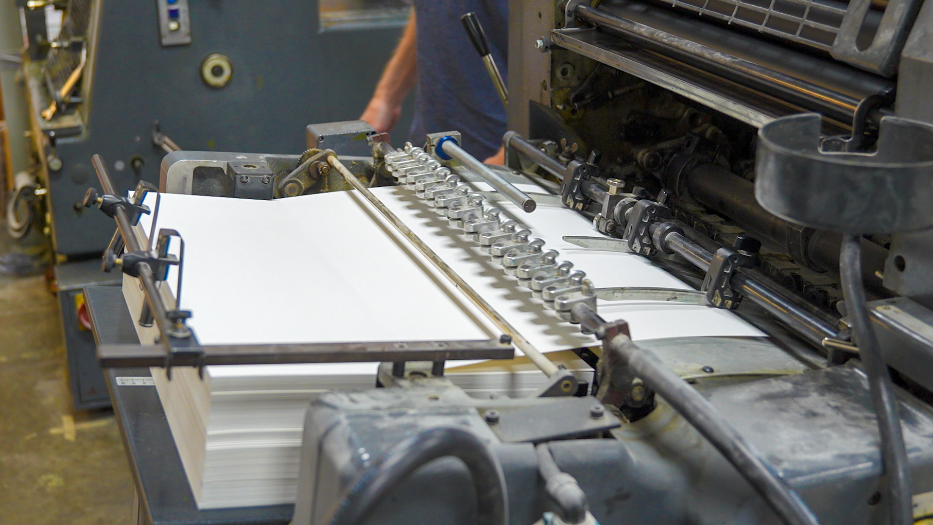 Large format printing services at Schreur Printing in Michigan
