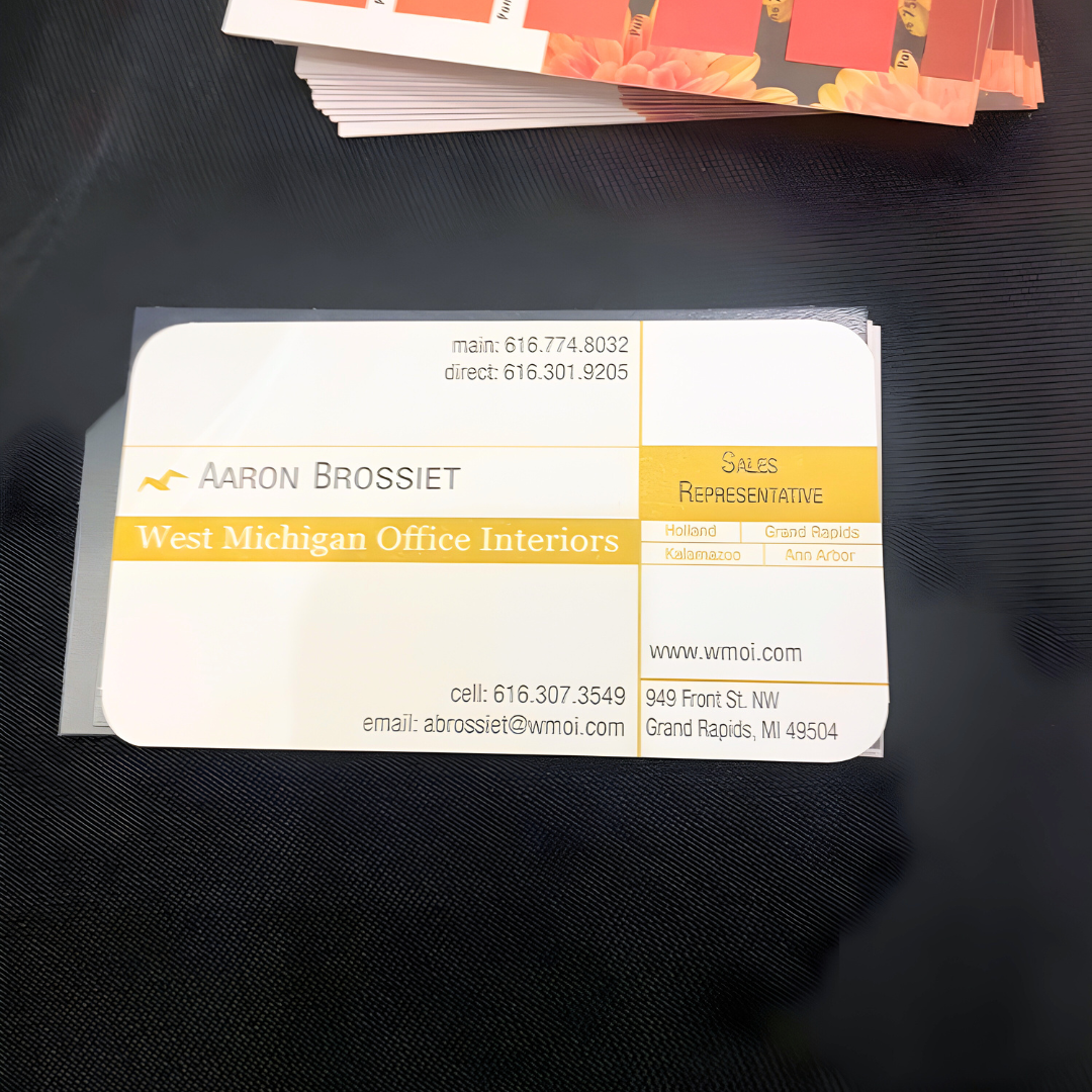 Corporate business card