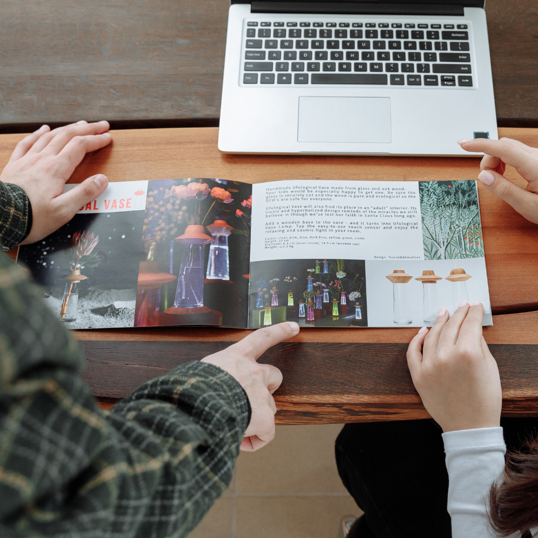 Printed product catalog