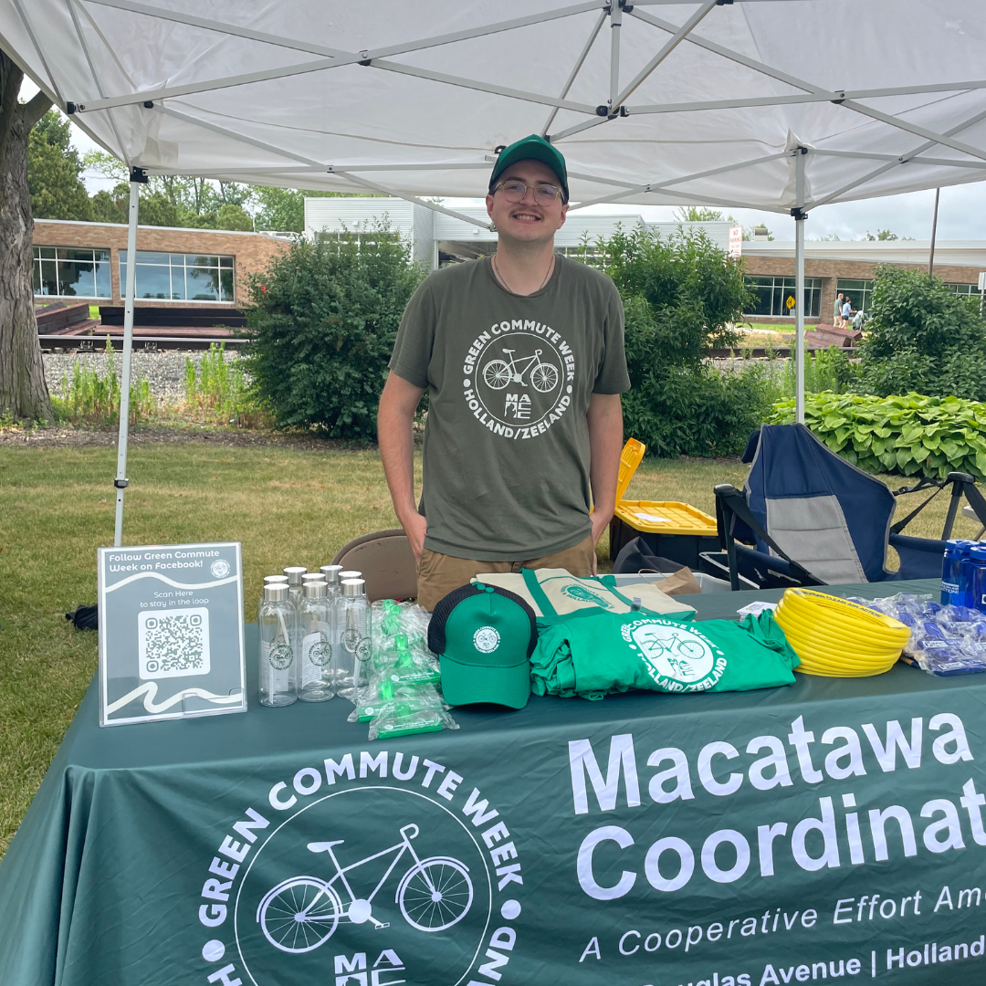 Promotional materials for Holland Green Commute Week