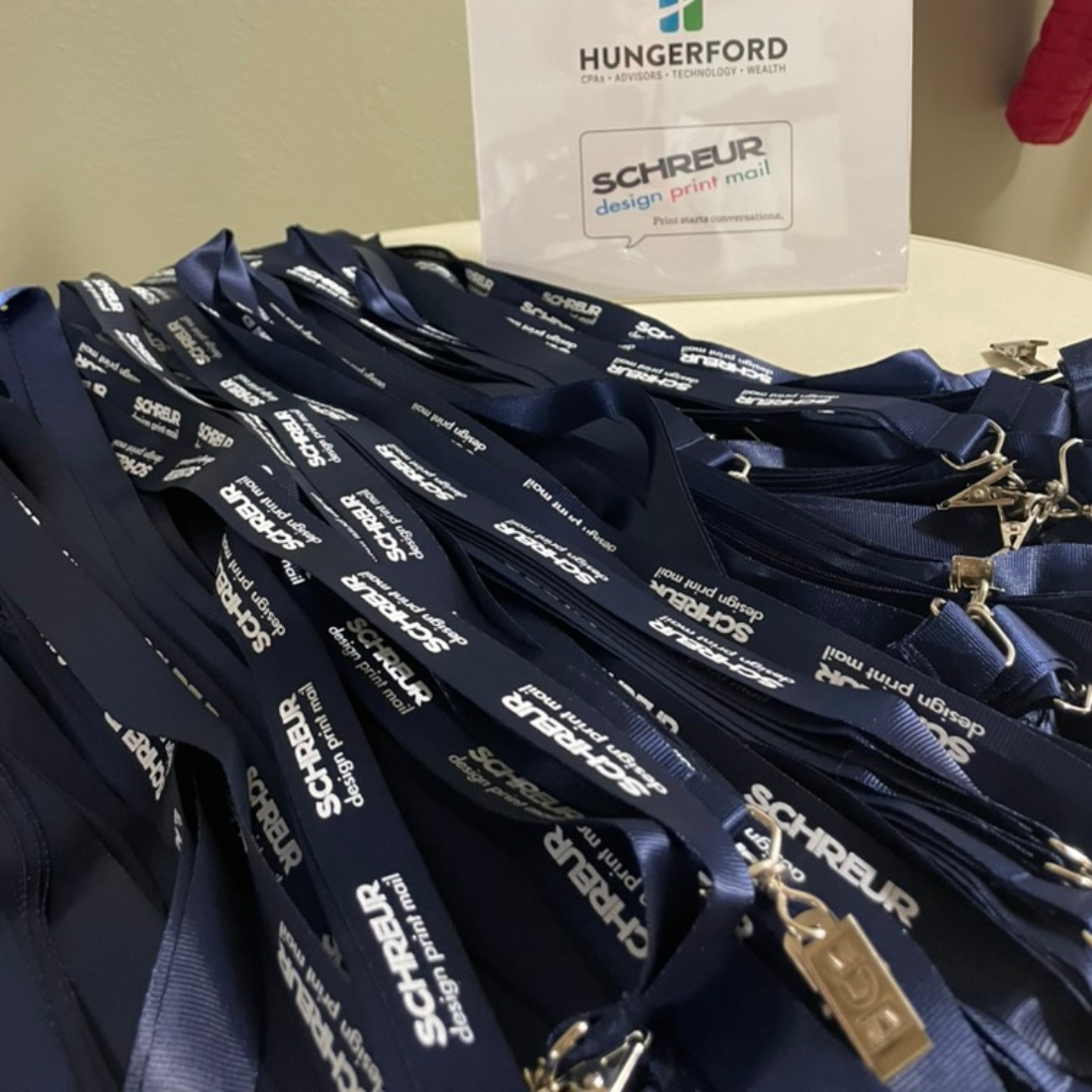 Schreur Printing branded landyards